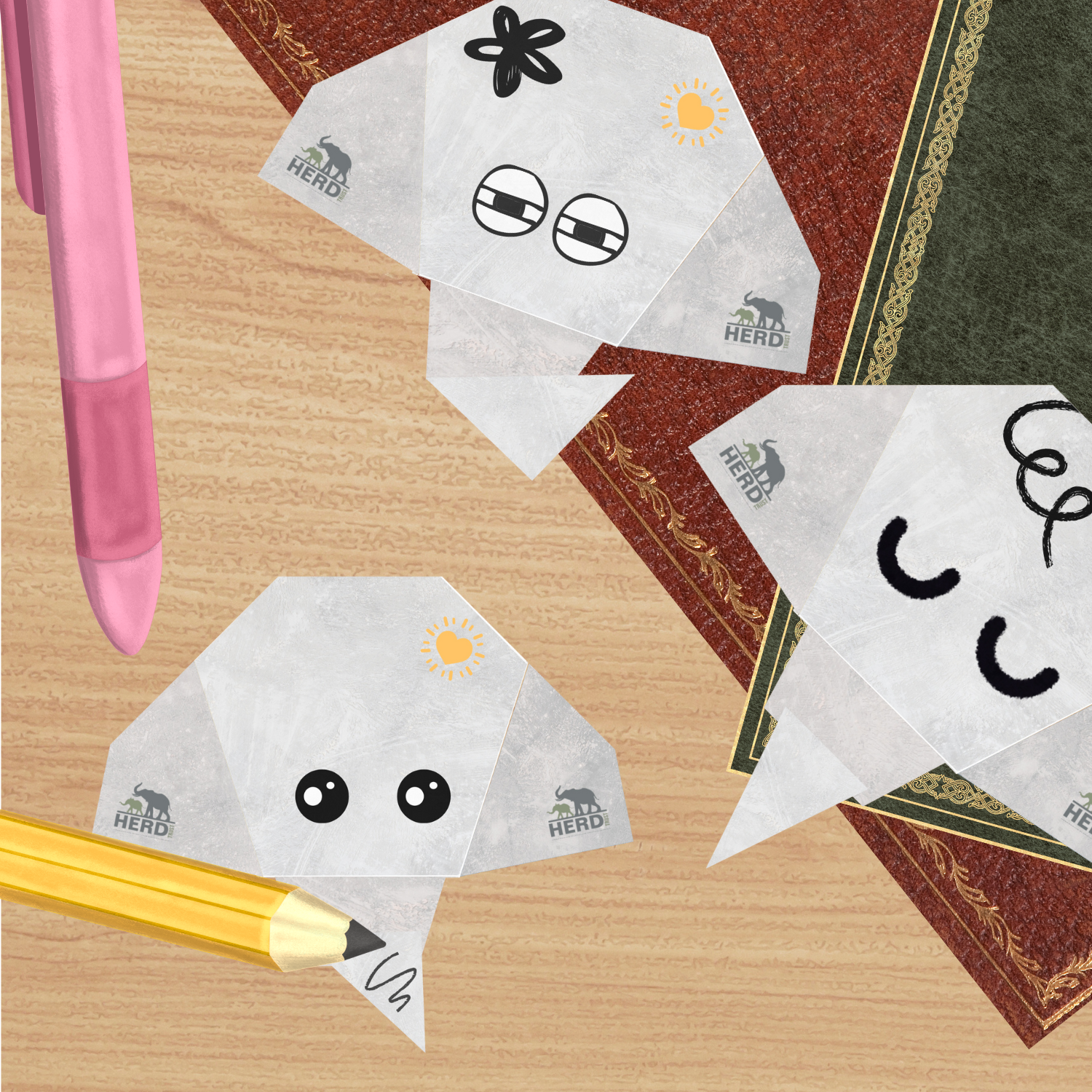 Happy Earth Day | Spread the Sunshine with Elephant Origami