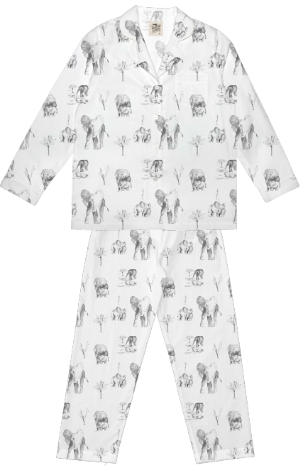 Elephant – Women’s Long Pyjamas Set